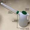 Oil Jug with Long Spout Dispenser Leakproof Practical Sturdy Lid Measuring for