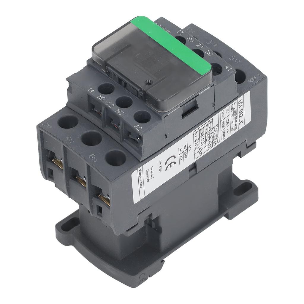 32A 380V AC Contactor High Sensitivity Strong Conductivity Stable Contact Low Voltage Power