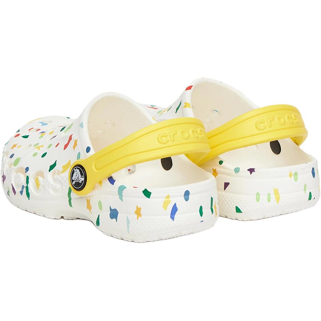 Crocs Baya SEASONAL PRINTED Anti Slip Wear Resistant Low Top Children's Sandals White Kids'