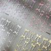 1 лист тисненых наклеек-декалей для ногтей с бантом Y2K, красочные ленты, галстук-бабочка, самоклеящиеся слайдеры, фольга для маникюра, украшение для нейл-арта