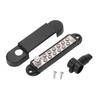 Black Power Distribution Bus Bar Buckle Designed Bottom Marine Bus Bar Automotive Wiring