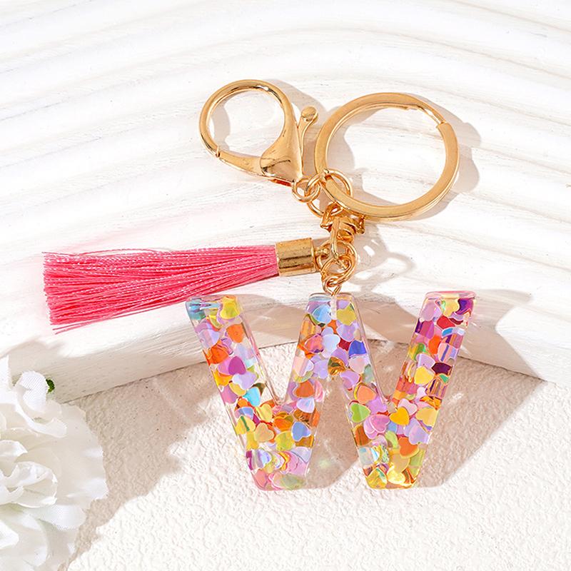 Брелок из смолы с буквами AZ 26, инициалами, бабочкой, кисточкой, подвеской, брелоком, изысканным украшением для рюкзака, аксессуарами, подарками