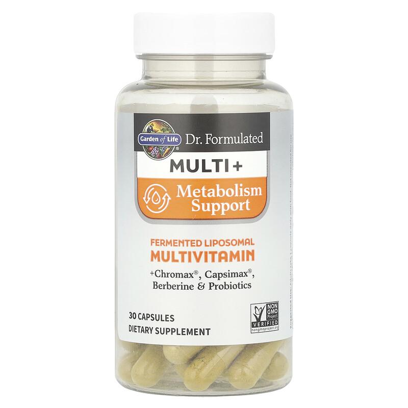 Dr. Formulated Multi+, Metabolism Support, 30 Capsules
