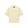 Fear of God Essentials Мужская/Женская рубашка с коротким рукавом из нейлона SS с принтом логотипа по всей поверхности Топы унисекс Канареечно-желтый FOG-FW22-656