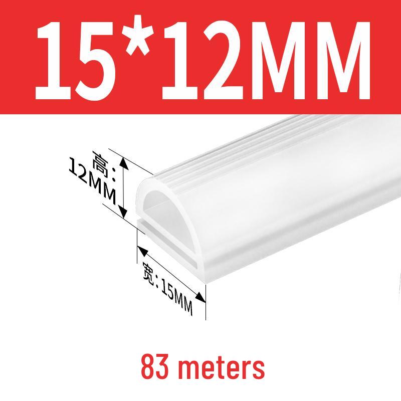 Термостойкая силиконовая резиновая E-лента для уплотнения духовки, доступна в ширине 12-25 мм