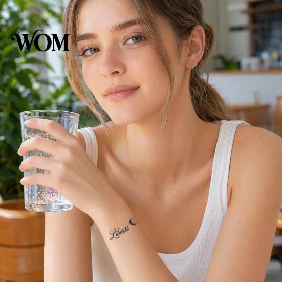 Long-lasting Temporary Tattoos 3Pcs Waterproof Tattoo Sticker for Men Women, Face Body Arm Chest Shoulder Stickers Thigh Waist Decal, Long Lasting Art