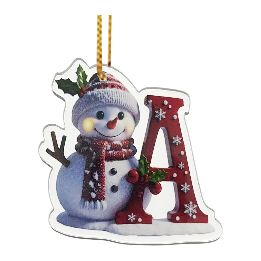 Christmas Decoration Pendant Christmas Tree Tag Theme Party Crafts Ornament