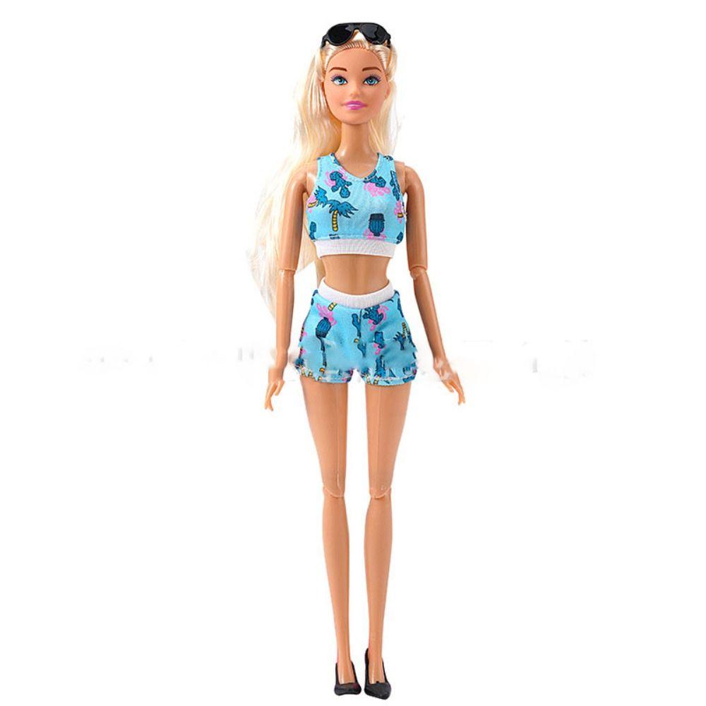 Summer Beach Style Doll Swimwear Fashion Beach Bathing Swimsuits Toys Doll Bikini  30cm Dolls