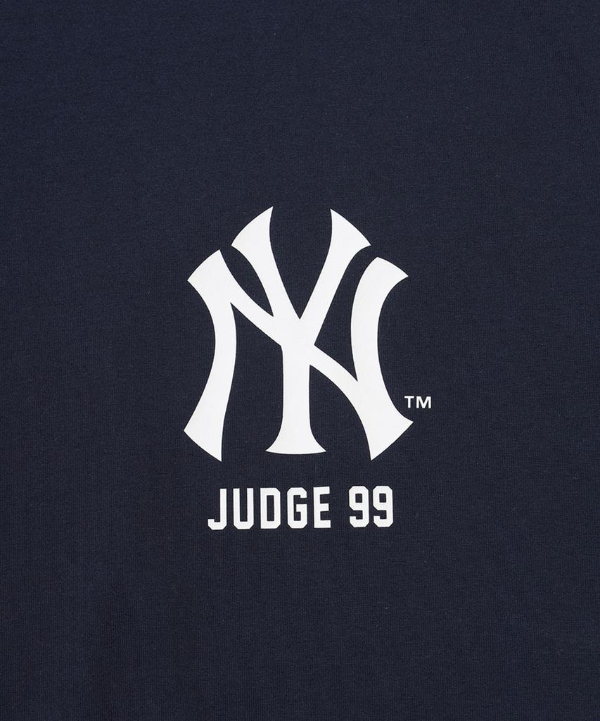 New Era Футболка с автографом игрока MLB New York Yankees Командный темно-синий