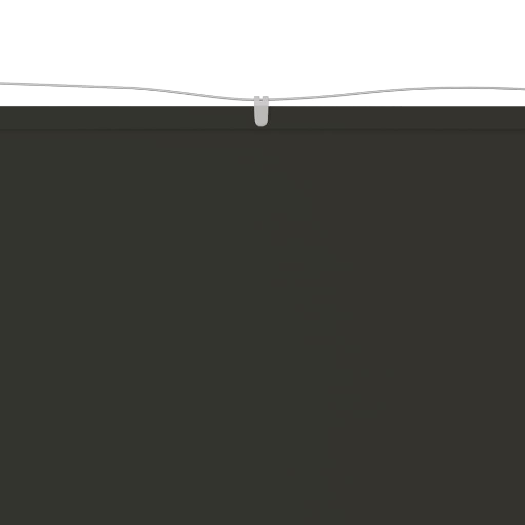 Vidaxl Markiza Pionowa, Antracytowa, 140X270 Cm, Tkanina Oxford