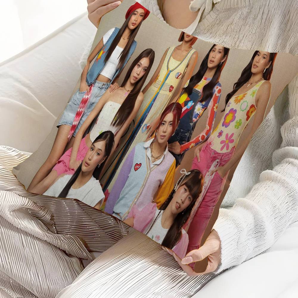 Bini Philippine Girl Group Office Cushion Pillowcase Car Cushion Cover45X45Cm Lumbar Pillowcase Sofa Pillowcover