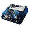 Printed Blanket Comfortable Soft Sofa Talk Blanket