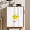 Modern No Drill Hook and Loop Shoe Cabinet Dust Cover Short Curtain for Kitchen Home Decor