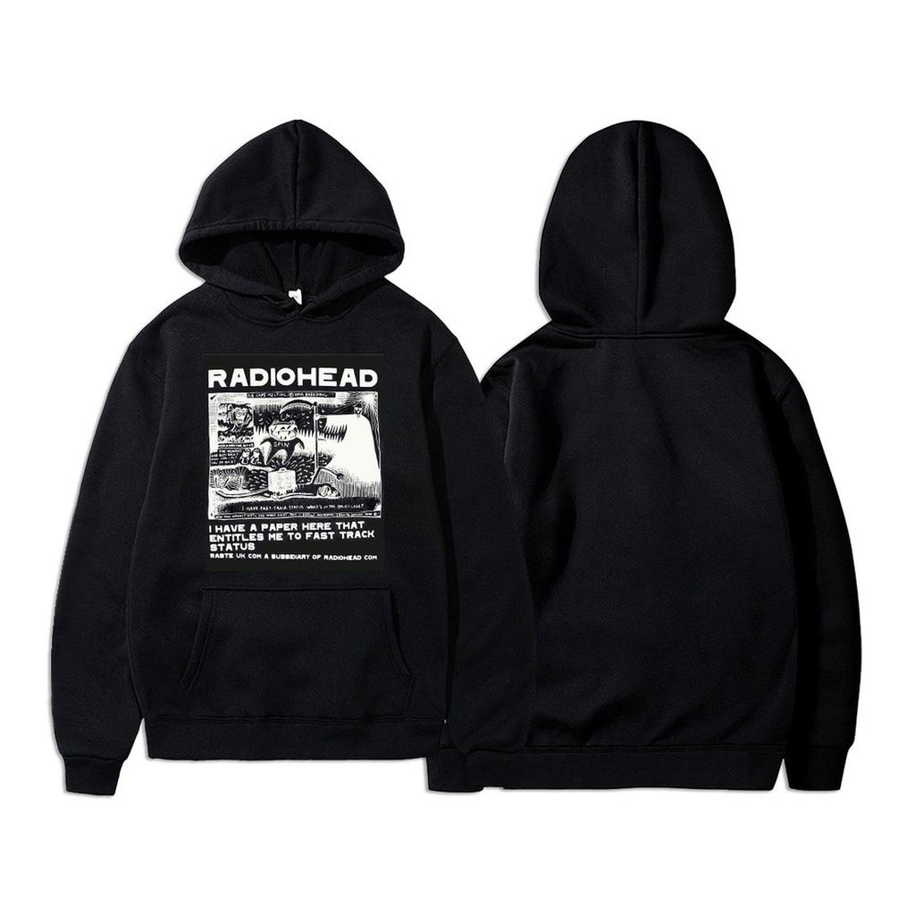 Radiohead Arctic Monkeys Hooded Sweater Fashion Hoodie Tees Tops Rock Boy Camastas Hombre Hombre