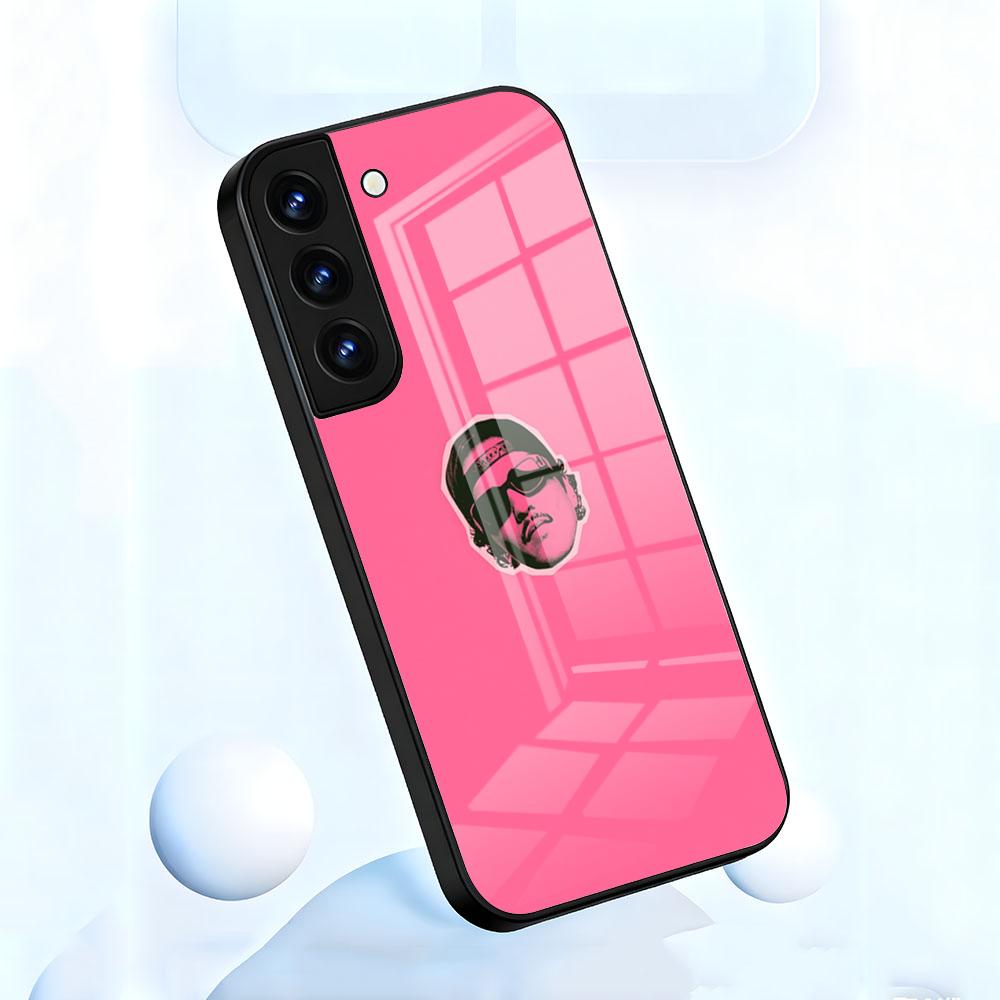 Чехол для телефона B-Bruno M-mars Для Samsung A56 A36 A26 A16 A15 A25 A35 A55 A14 A34 A24 A54 Стеклянный чехол