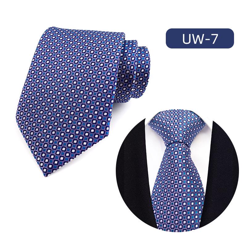 Мужской галстук из полиэстера для бизнеса, свадьбы, повседневного ношения, для жениха и шафера