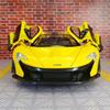 1/24 Симуляция McLaren P1 Металлическая модель автомобиля Двери и капот открываются Имеет звуковые и световые функции Богат деталями
