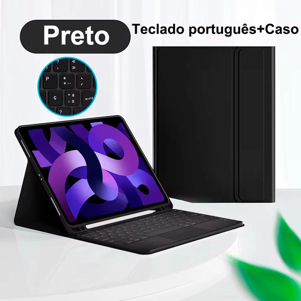 Чехол с Bluetooth-клавиатурой для iPad Pro 11 дюймов, iPad 9-го 10-го поколения 10.9, Air 5 4 10.2, Mini 6 Mini 7 Funda