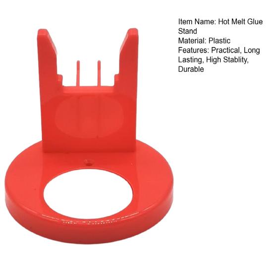 Подставка для хранения термоклея с нескользящей основой, высокая устойчивость, портативный органайзер для термоклея