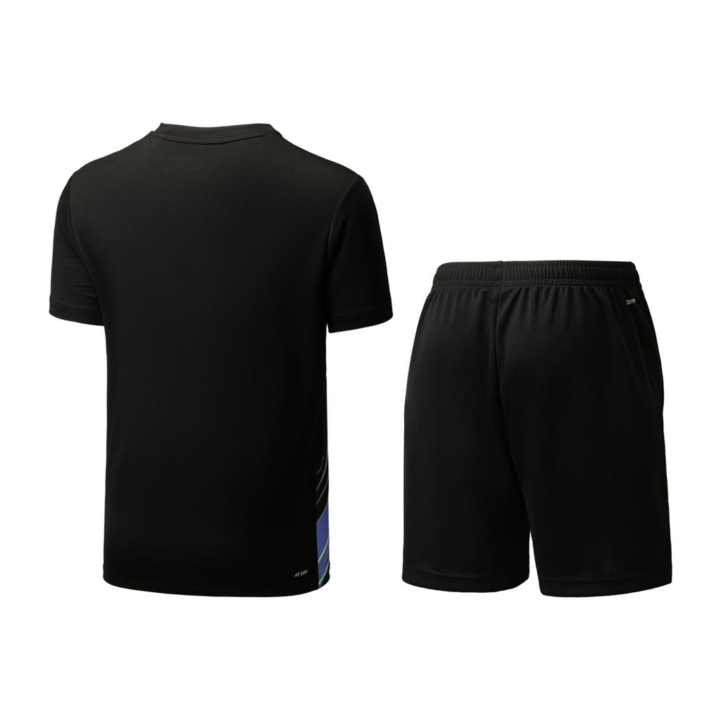 Комплект формы для бадминтона Li Ning Унисекс Черный AATU025-1