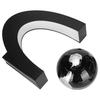 Magnetic Floating Globe C Shape Base LED Light Levitation World Map Ball Ornament