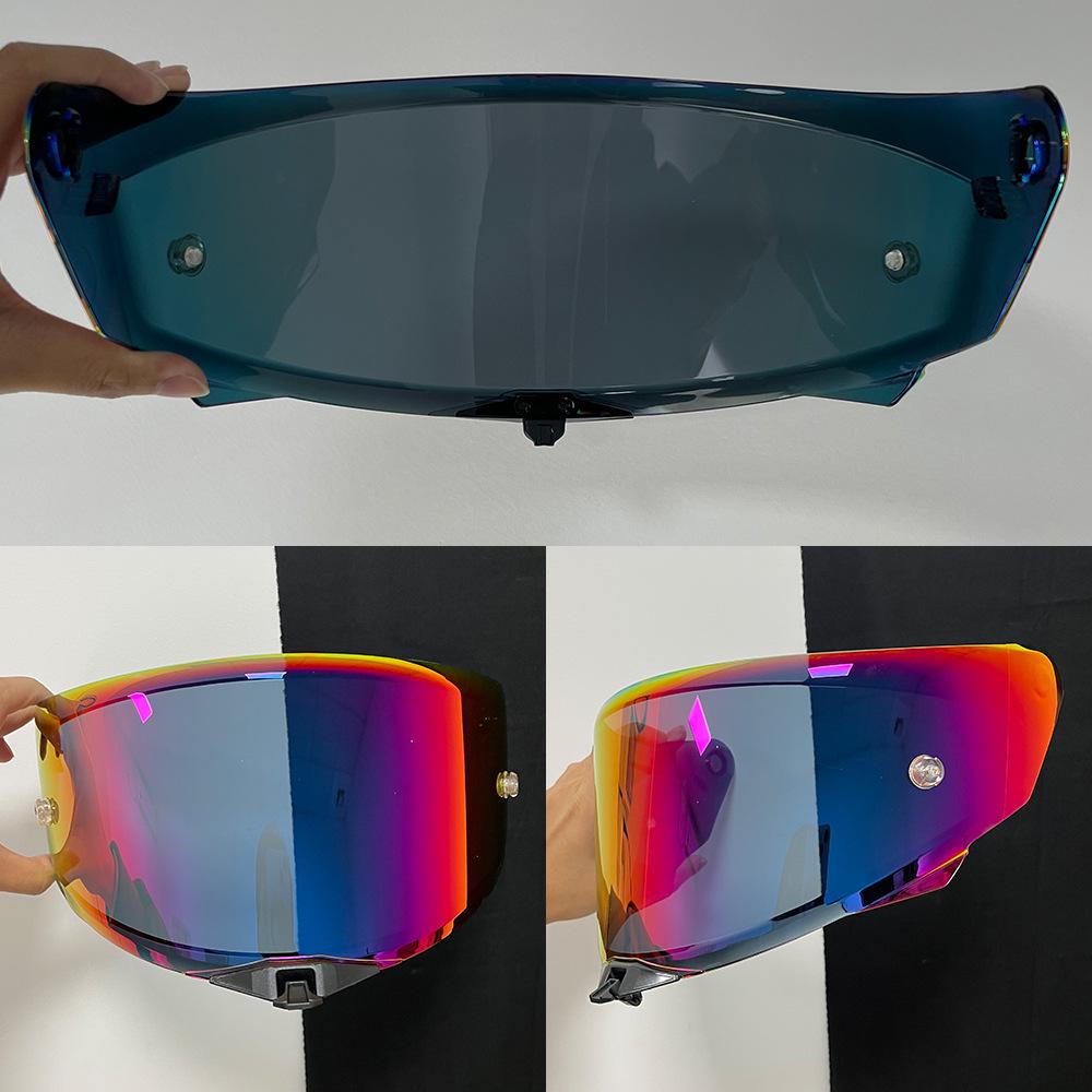 TT REVO High-Def Electroplated Lens for Day/Night Use with UV Protection – Fits TT REVO Motorcycle Helmet.