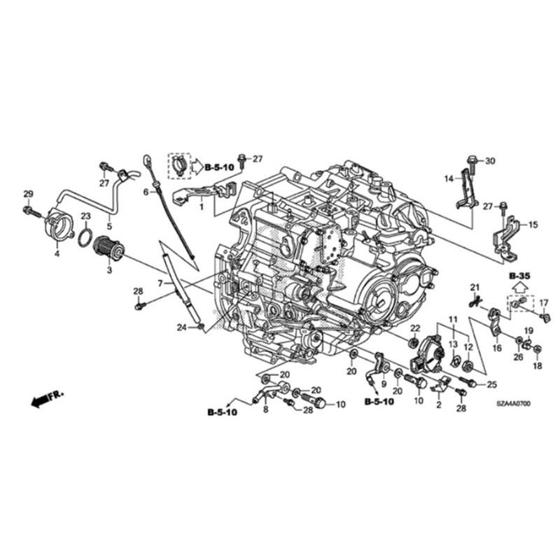 Безопасность автоматической коробки передач, переключатель переключения передач, датчик положения в сборе, подходит для Accord 28900-RYF-023 28900RYF023