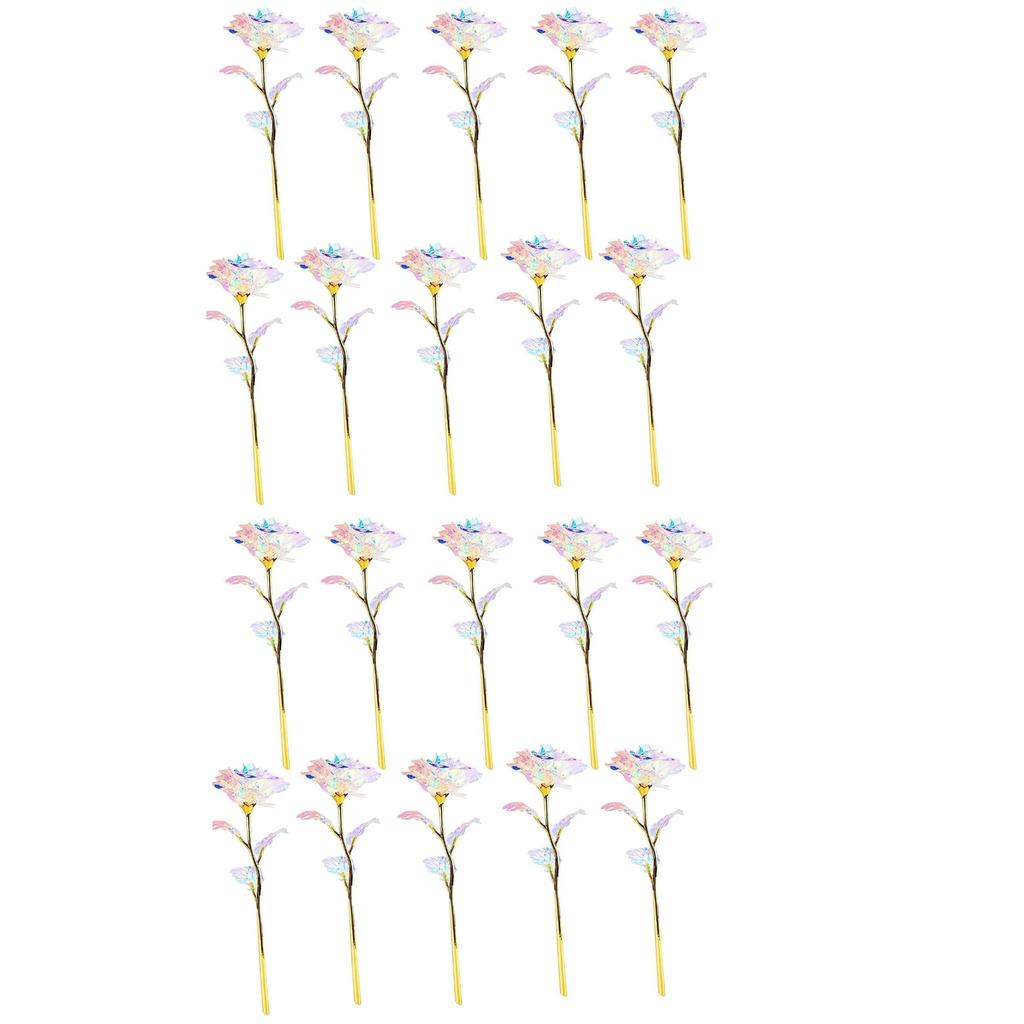 5/10/15/20 шт. Романтические подарки Вечные розы Цветы Красочные розы Искусственные вечные розы Подарки для мам, женщин, девушек, жен Подарки Свадебные украшения