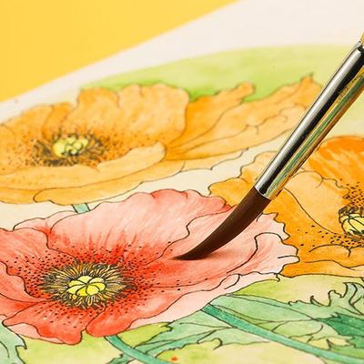 11 шт. Кисть для тонкой живописи, кисть для тонких линий, подходит для пигмента, акрила