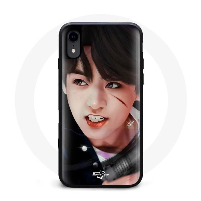 Case for Iphone XS Max BTS Bangtan Sonyeondan Jungkook Fanart