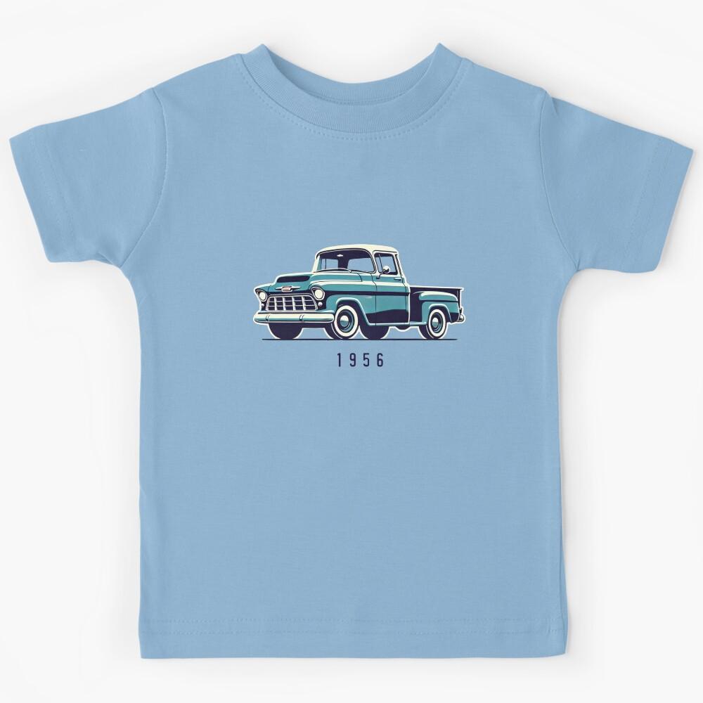 1956 Chevy Truck – Classic Vintage Pickup Art Kids T-Shirt