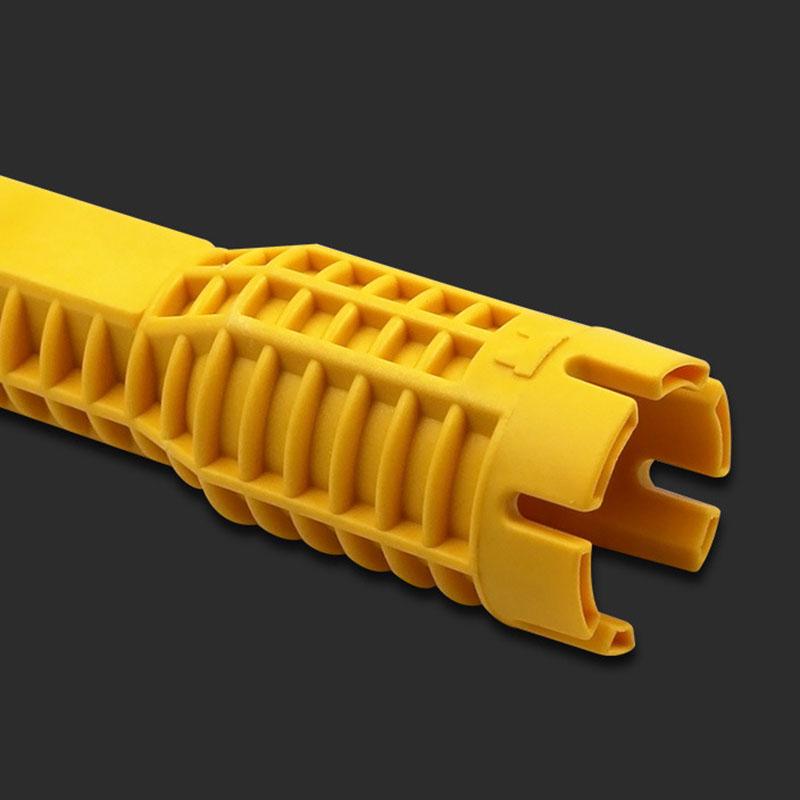 Multifunctional Sink Wrench Lightweight Anti Slip Handle Double Head Faucet and Sink Installer Wrench for Home Kitchen