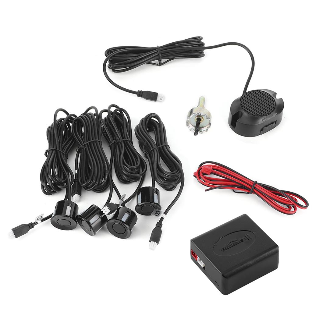 Car Parking Sensor Backup Radar Reversing Assistance Aid Kit with Audio Buzzer Alarm