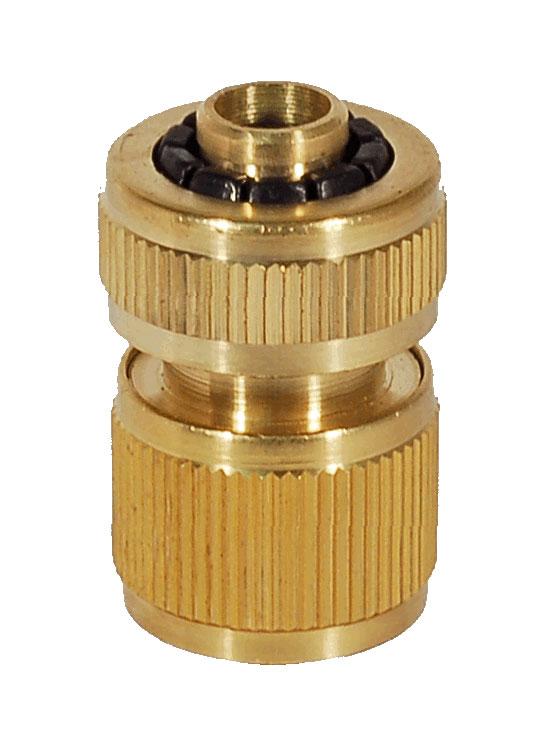 QUICK COUPLER 1/2-5/8 BRASS - E-200-0100