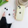 Прозрачный милый волнистый чехол для Iphone 11 13 12 Pro Max Xs Xr X 7 8 Plus противоударный прозрачный мягкий силиконовый чехол