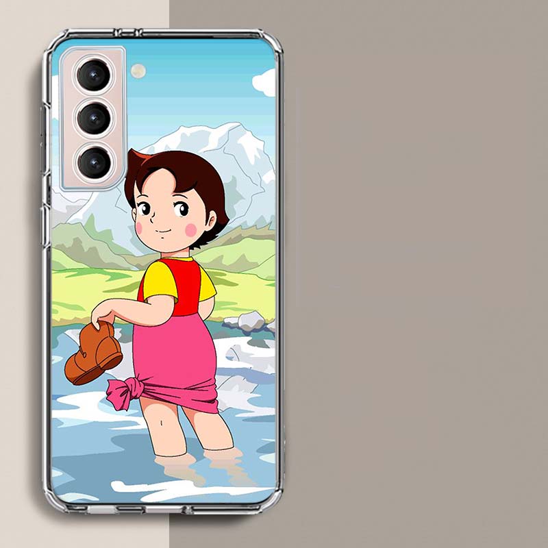 Мультяшный чехол для телефона Heidi для Samsung A17 A56 A36 A26 A16 A55 A35 A25 A15 A05S Galaxy A71 A51 A41 A31 A21S A70 A50 A40 A30 A20S A