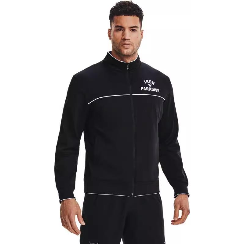 Under Armour Куртка мужская тренировочная Project Rock Johnson Series, черная 1361750-001