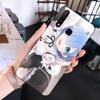 Чехол для телефона ReZERO Рам Рем для Huawei Y9 6 7 5 Prime Enjoy 7s 7 8 plus 7a 9e 9plus 8E Lite Psmart