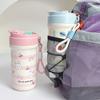 Sanrio Stainless Steel Travel Mug With Handle And Leakproof Lid For Kids And Students