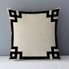 Black and White Geometric Animal Doublesided Printed pillow cover Short plush Suitable living rooms sofas throw cushion cover