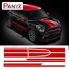 Car Hood Engine Cover Vinyl Trunk Rear Body Kit Decal Side Stripe Skirt Sticker For Mini Cooper Countryman R60 Jcw Accessories