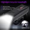 Bike Night Lighting Headlights USB Charging Mountain Bikes Wireless Horn Lights Outdoor Cycling Equipment