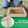 Soil Sifter, Multifunctional Hand Held Garden Dirt Sifter, with Sifting Screen, Ergonomic Compost Sifter Strainer for Garden