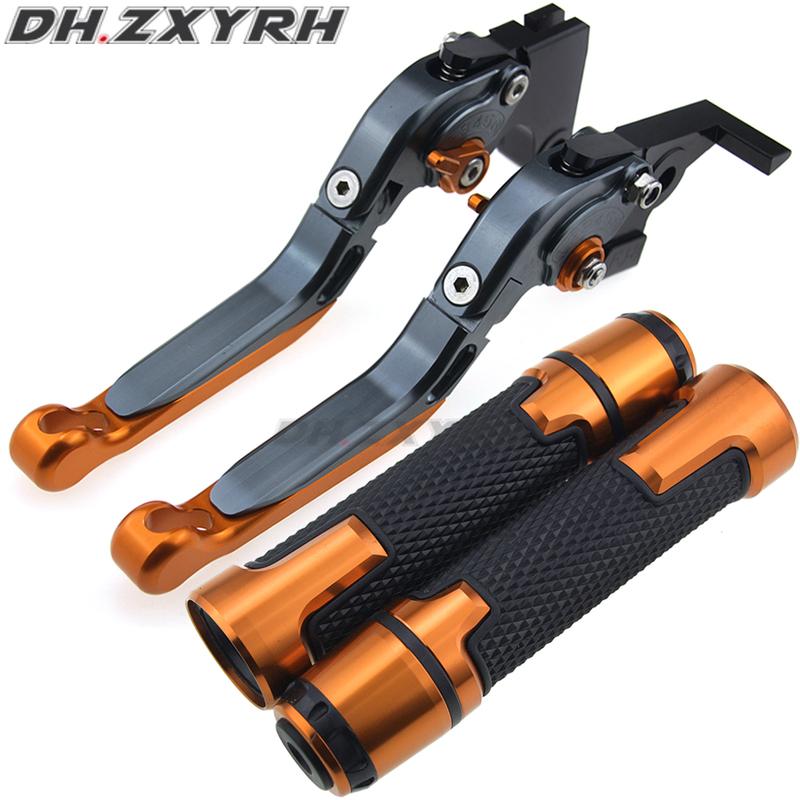 For Honda X-ADV 750 J125 J300 X-ADV750 Motorcycle Accessories Folding Extendable Brake Clutch Levers Handbar End Grips