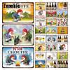 Beer Metal Sign Poster Wine Plate Vintage Plaque La Chouffe Metal Poster Wall Stickers Decorative Tin Platesign Bar Pub Decor