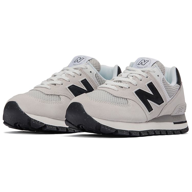 New Balance Nb 574 Fabric Cow Split Leather Comfortable Lightweight Cushioning Breathable Sports Durable Low-Top Lifestyle Shoes ML574DMG-D