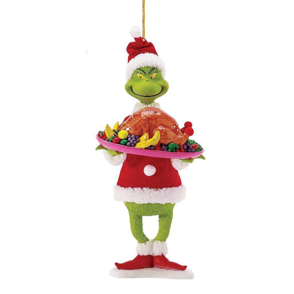 Christmas Tree Ornaments, Acrylic Hanging Xmas Tree Decoration Home Car Backpack Pendant Gift For Kids