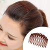 Набор из 6 шт. пластиковых/полимерных французских боковых гребней для женщин, аксессуары для укладки волос, расческа для бокового пробора, головной убор