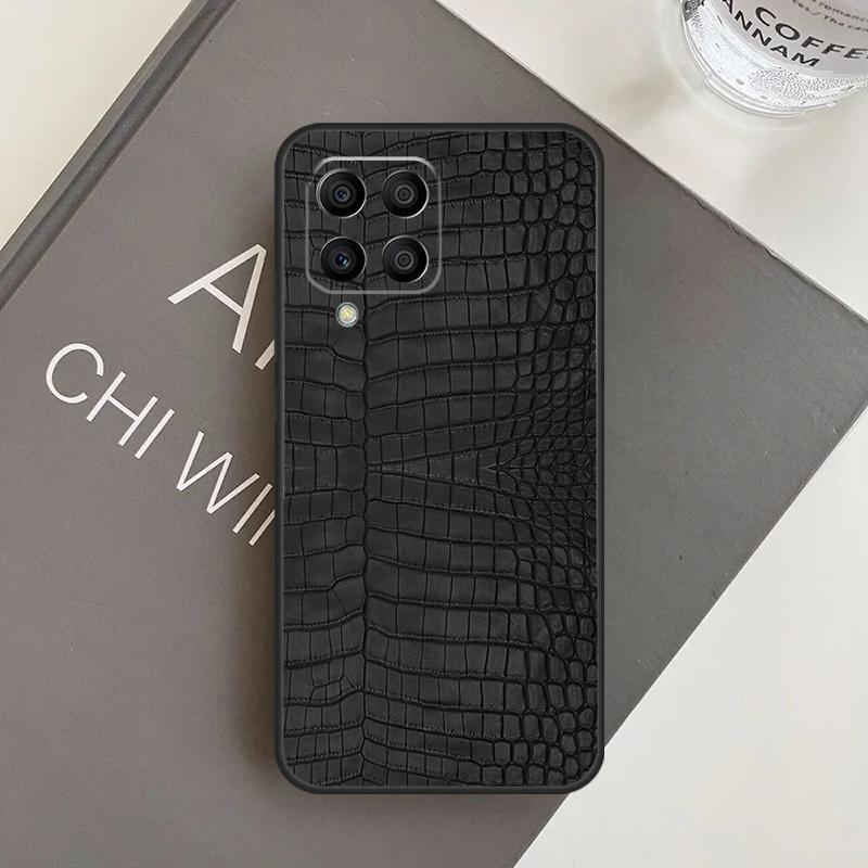 Чехол с принтом под крокодила для Samsung Galaxy M14 M34 M54 M21 M51 M12 M32 M52 M13 M23 M33 M53 M31s M30s M20 Coque