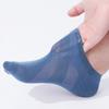 5 Pairs Men's Breathable Cotton Socks Sports Socks Slash Mesh Casual Athletic Cut Short Summer Thin Short Ankle Sock